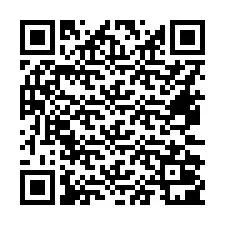 QR Code สำหรับหมายเลขโทรศัพท์ +16472001123