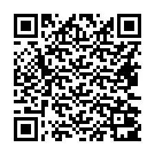 QR код за телефонен номер +16472001126