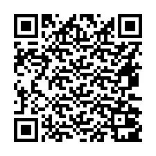 QR Code สำหรับหมายเลขโทรศัพท์ +16472001150