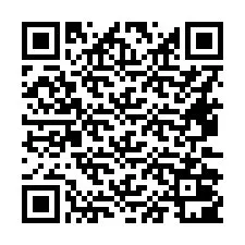 Código QR para número de teléfono +16472001152