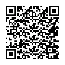 Código QR para número de telefone +16472001153