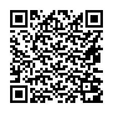 QR-код для номера телефона +16472001155