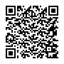 Código QR para número de teléfono +16472001160