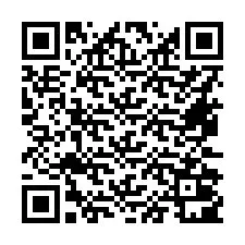 Kod QR dla numeru telefonu +16472001167