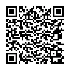 Código QR para número de telefone +16472001180