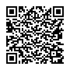 QR-koodi puhelinnumerolle +16472001184