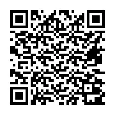 QR Code pour le numéro de téléphone +16472001187