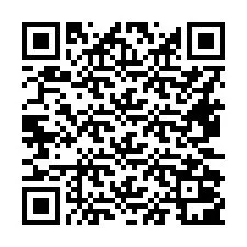 QR-koodi puhelinnumerolle +16472001192