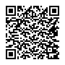 QR-kood telefoninumbri jaoks +16472001196