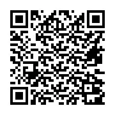 Kod QR dla numeru telefonu +16472001207