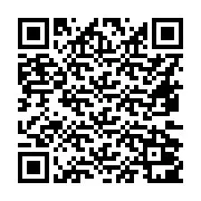 Kode QR untuk nomor Telepon +16472001208