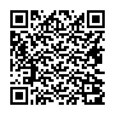 QR-kood telefoninumbri jaoks +16472001222