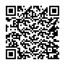 QR kód a telefonszámhoz +16472001228