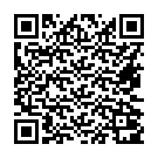 QR-Code für Telefonnummer +16472001237