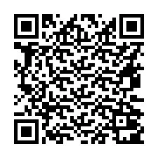 Código QR para número de teléfono +16472001250