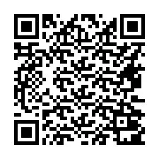 Kode QR untuk nomor Telepon +16472001252