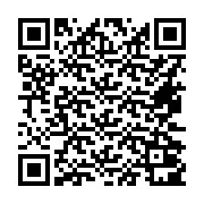 Kod QR dla numeru telefonu +16472001277