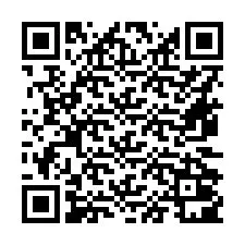 QR-Code für Telefonnummer +16472001285