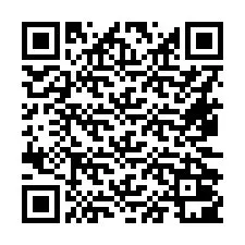 QR-Code für Telefonnummer +16472001299