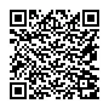 Código QR para número de telefone +16472001331