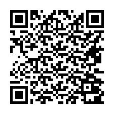 QR код за телефонен номер +16472001352