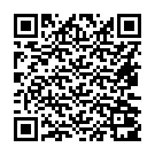 QR Code สำหรับหมายเลขโทรศัพท์ +16472001359