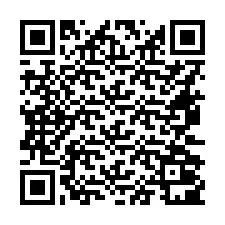 QR код за телефонен номер +16472001374