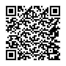 QR kód a telefonszámhoz +16472001375