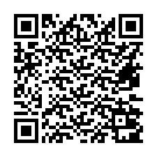 QR-код для номера телефона +16472001407