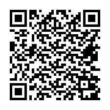 QR Code สำหรับหมายเลขโทรศัพท์ +16472001437