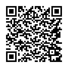 QR kód a telefonszámhoz +16472001678