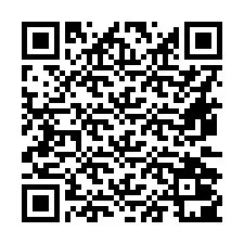 Codice QR per il numero di telefono +16472001715