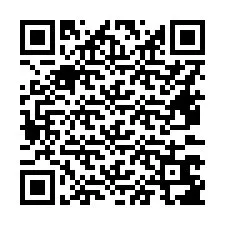 QR-code voor telefoonnummer +16473687002