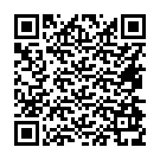 Código QR para número de telefone +16474939163