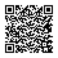 QR-код для номера телефона +16477741242