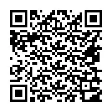 QR Code pour le numéro de téléphone +16479302093