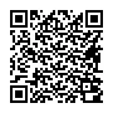 QR-koodi puhelinnumerolle +16492000477