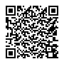 Kod QR dla numeru telefonu +16503040006