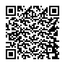 QR Code สำหรับหมายเลขโทรศัพท์ +16504496434