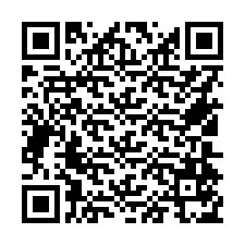 QR Code สำหรับหมายเลขโทรศัพท์ +16504575553