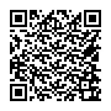 QR-koodi puhelinnumerolle +16504762163