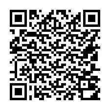 Código QR para número de teléfono +16507010315