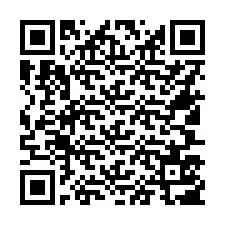 QR-code voor telefoonnummer +16507507520