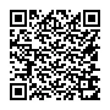 電話番号のQRコード +16507611282