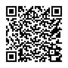 Código QR para número de teléfono +16512000001