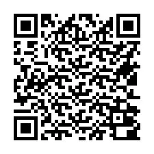 Código QR para número de telefone +16512000022