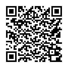 Codice QR per il numero di telefono +16512000025