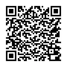 QR kód a telefonszámhoz +16512000044