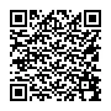 QR-code voor telefoonnummer +16512894570