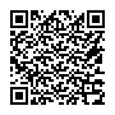 QR код за телефонен номер +16513334011